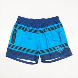 NWT Baseball Lifestyle 101 Crayon Shorts Big Fly Blue Mens Medium